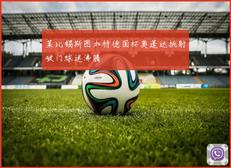莱比锡斯图加特德国杯奥蓬达挑射破门球迷沸腾